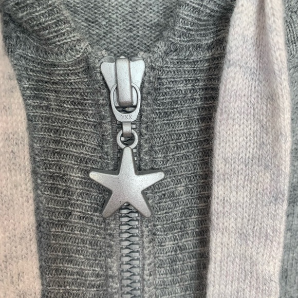 Label Thread Cashmere Wool Blend Zip-Up Hoodie - Picture 5 of 7